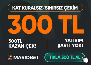 Mariobet İlk Üyelik Bonusu